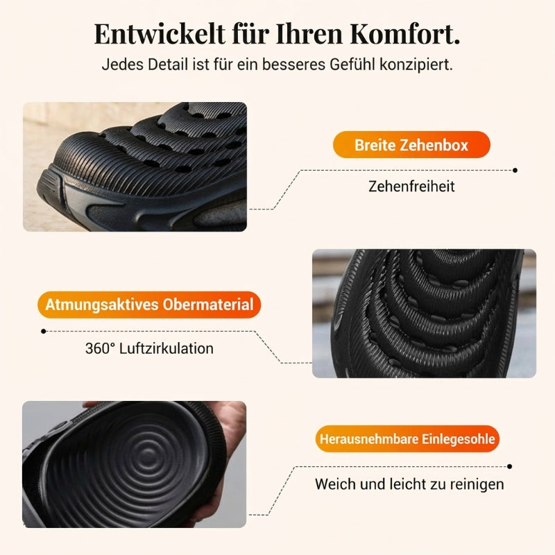 🔥 Neuheit Star 2026 | 2-in-1-Sandalen für Herren | Komfort den ganzen Tag lang 👣