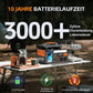 Tragbare Powerstation Explorer PB20,  640Wh 600W Notfall‑Batterie mit LiFePO4‑Lithium‑Akku, Solar‑Generator für Outdoor, Camping, Reisen und Jagd, Notstrom bei Stromausfall zu Hause oder durch Winterstürme