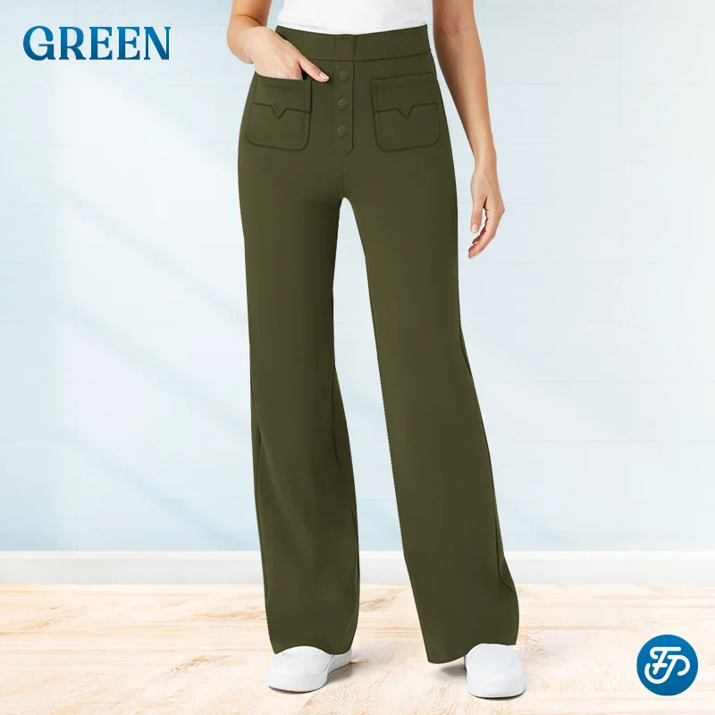 💖2025 NEUER TYP VERKAUF 50% RABATT💷Damen Casual High Waist Stretch Hose