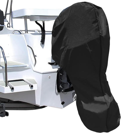 🚤❄️ 50 % RABATT – KOMPLETTER BOOTSMOTORSCHUTZ AUS 420D OXFORD – SCHÜTZT DEN AUSSENBORDER VOR REGEN, SCHNEE & UV, OHNE WERKZEUG! 🛡️