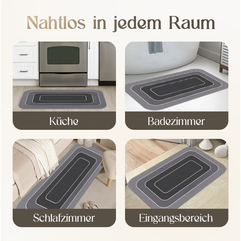 🌸Zeitlich begrenzt 60% RABATT💕Rutschfeste und super saugfähige Teppiche🦶