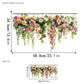 ✨LETZTER TAG VERKAUF 50 % RABATT!💐Bunter Blumenstrauß-Fensteraufkleber🖼️