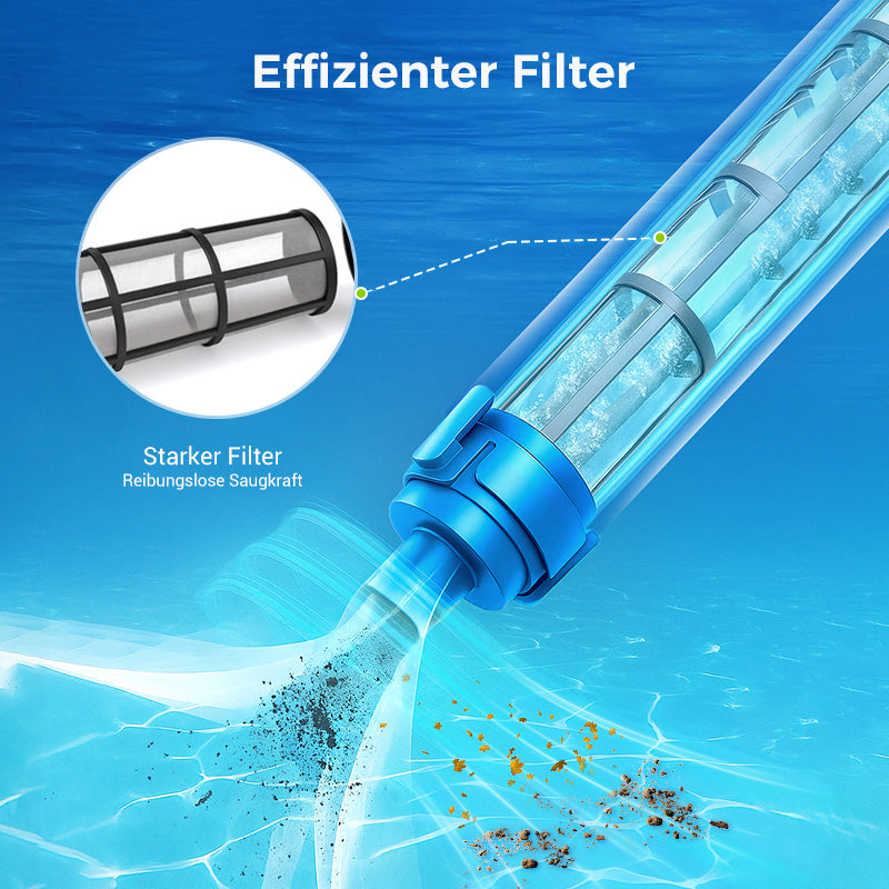 🎁BIS ZU 50 % RABATT⏳ 3-in-1 Kabelloser Wieder - aufladbarer Poolsauger mit Hochleistungs - motor