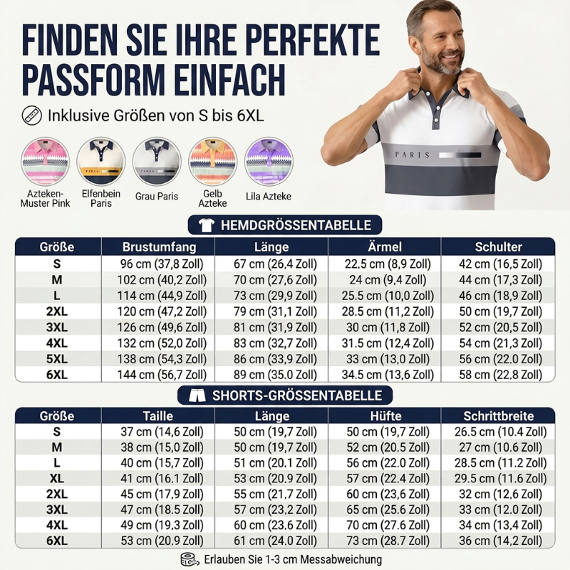 👕 2-teiliges Hemd- & Shorts-Set für Herren – bequem, atmungsaktiv & vielseitig für Sommer, Freizeit & Reisen | 50% Sommer-Sale ☀️🩳