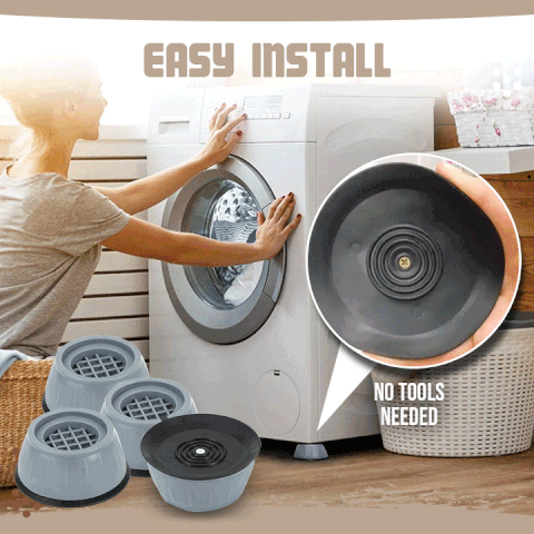 ✨ Letzter Tag 50% RABATT ✨🏡Anti-Vibrations-Waschmaschinenunterlage – Schützen Sie Ihre Böden und Ihre Nerven