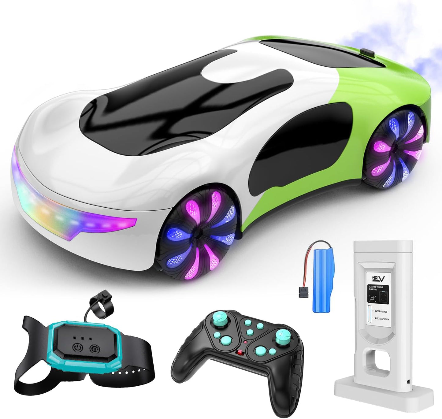 Handgesteuerter Sensor-Science-Fiction-Supersportwagen