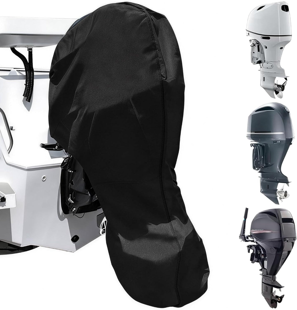 🚤❄️ 50 % RABATT – KOMPLETTER BOOTSMOTORSCHUTZ AUS 420D OXFORD – SCHÜTZT DEN AUSSENBORDER VOR REGEN, SCHNEE & UV, OHNE WERKZEUG! 🛡️