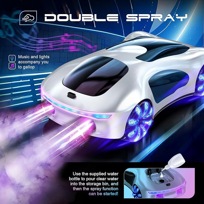 Handgesteuerter Sensor-Science-Fiction-Supersportwagen