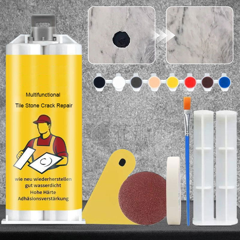 🔥Heißer Verkauf 60% Rabatt✨Multifunktionales Reparatur-Set für Risse in Fliesen und Steinen
