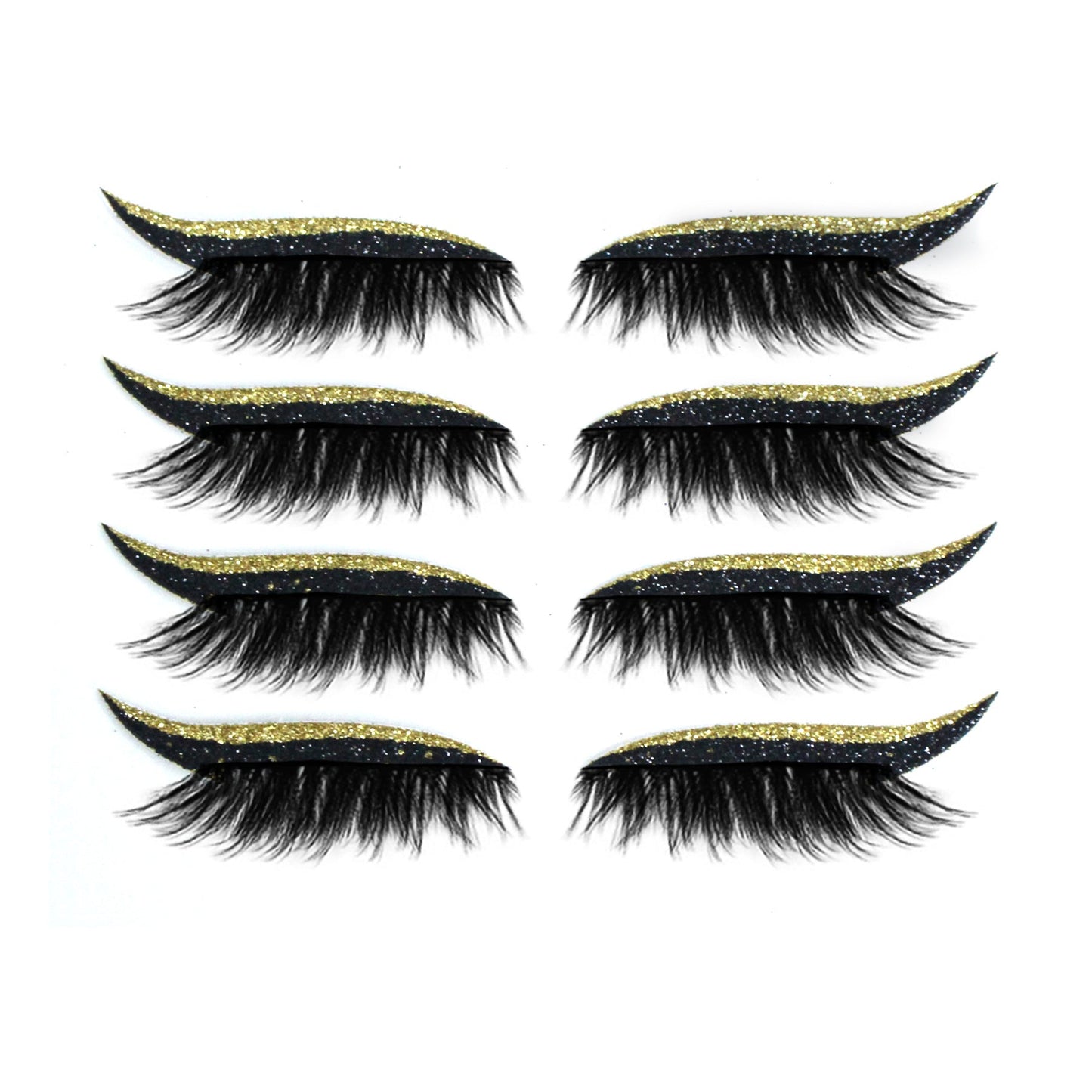 ✨✨Einteiliger und wiederverwendbarer Aufkleber für Eyeliner und Wimpern