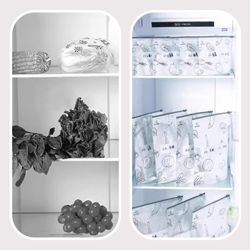 🔥Weltweiter Bestseller🍗 Zeitlich begrenztes Angebot! 3 kaufen, 2 gratis dazu🥦Wiederverwendbare, verschließbare Aufbewahrungsbeutel aus Aluminiumfolie