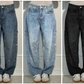 ✨👖Strassjeans mit geradem Bein für Frauen