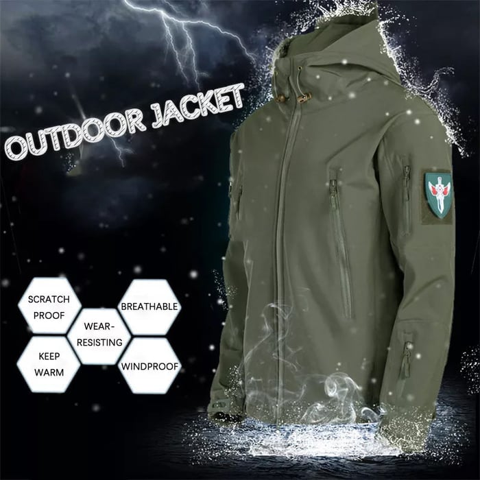 (🔥HEISSER VERKAUF JETZT 50 % RABATT) – Winddichte, wasserdichte Herrenjacke