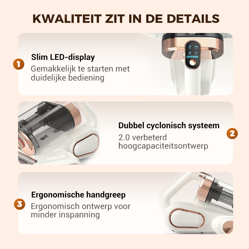 🔥🔥Sonderangebot: 20 Einheiten 70 % RABATT🎁💥Matratzenstaubsauger – Entfernt effektiv Hausstaubmilben 🛏️✨