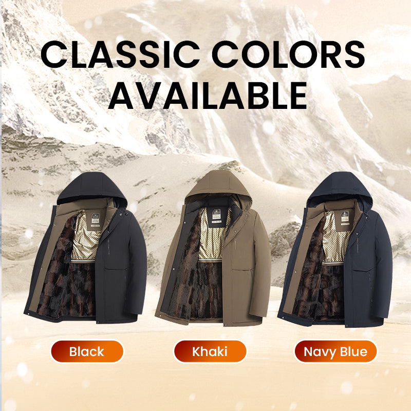 🔥50 % Rabatt!🔥Isolierter Parka mit Kapuze für Herren