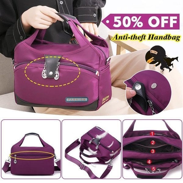 🔥SCHNÄPPCHEN 50 % RABATT👜 Modische, diebstahlsichere Tragetasche
