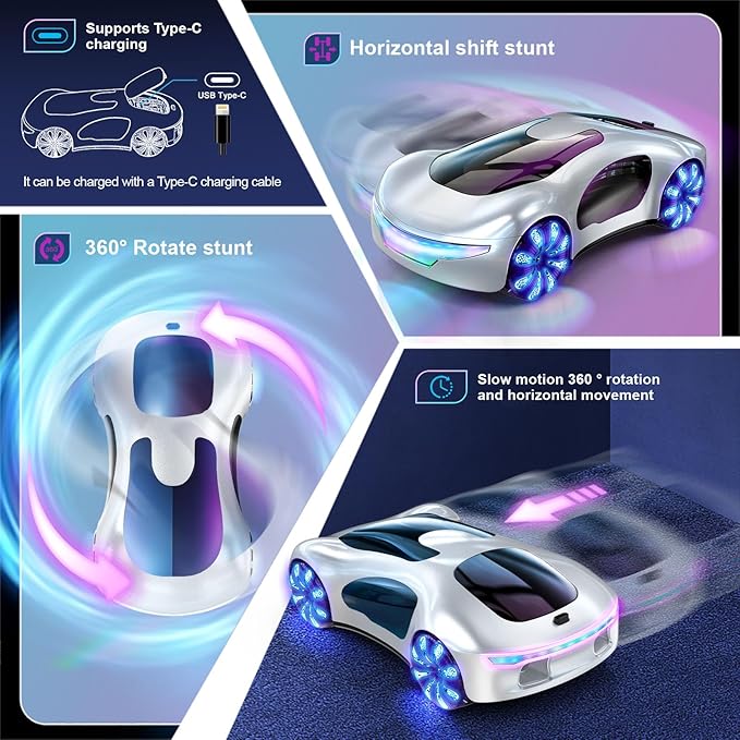 Handgesteuerter Sensor-Science-Fiction-Supersportwagen