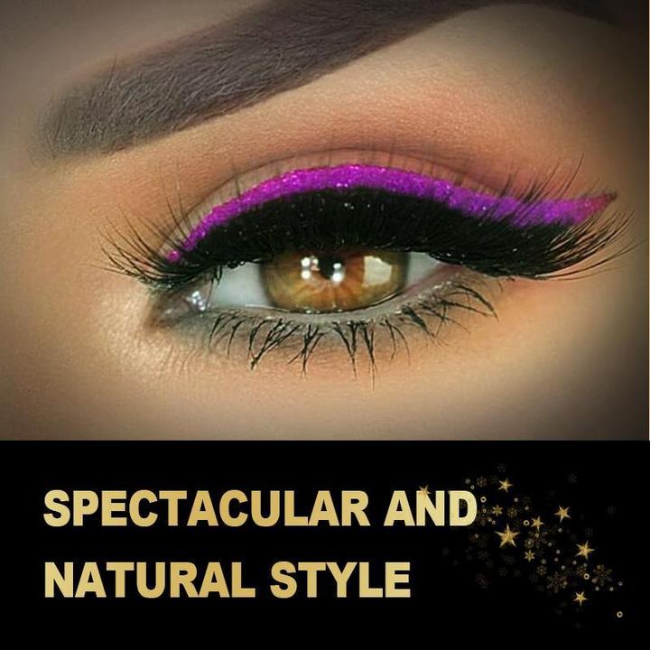 ✨✨Einteiliger und wiederverwendbarer Aufkleber für Eyeliner und Wimpern