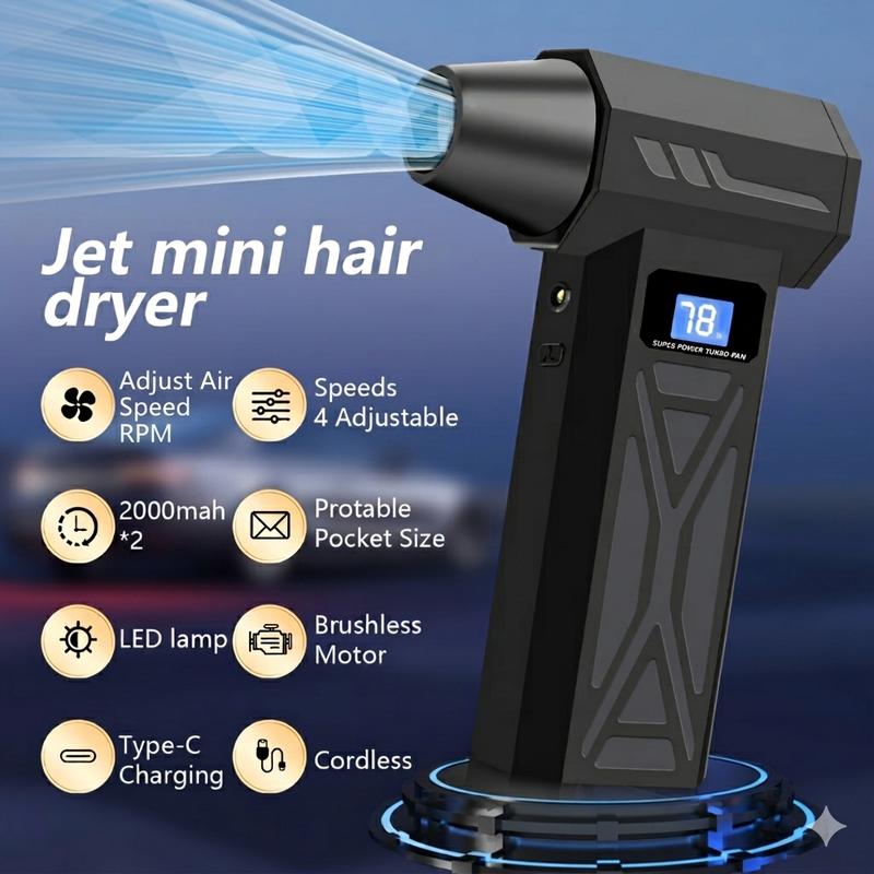 🌀【Nur für kurze Zeit: 50 % sparen!】💨 Kabelloser Turbo-Lüfter – 50% RABATT! 4 Stufen, 5 Düsen, leistungsstarker Akku – reinigt Computer, Autos & Outdoor-Ausrüstung. 🔋