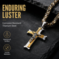 🔥Stainless Steel Crucifix Shaped Jesus Pendant Necklace for Women and Men🎁Best-Selling