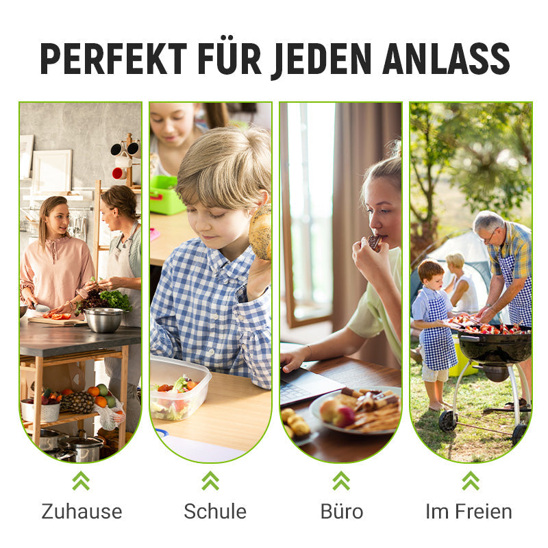 Wiederverwendbare, verschließbare Aufbewahrungsbeutel aus Aluminiumfolie