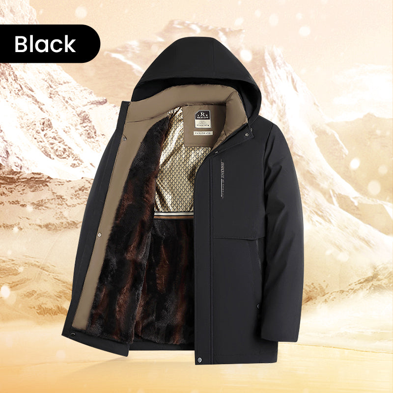 🔥50 % Rabatt!🔥Isolierter Parka mit Kapuze für Herren