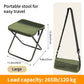 🏕️🎣Faltbarer Rucksack-Hocker – tragbarer Klappstuhl & Tasche in einem, ideal für Camping, Angeln & Wandern