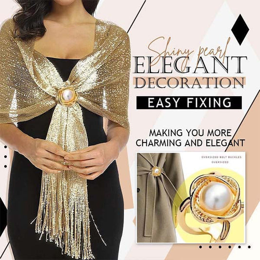 ✨ Elegante französische Mantel-Schal-Schnalle (50% Rabatt) – Eleganz zum Greifen nah!