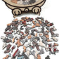 🎁Weihnachtsangebot 49 % Rabatt🎅135-teiliges Holzpuzzle in Morandi-Farben in Katzenform