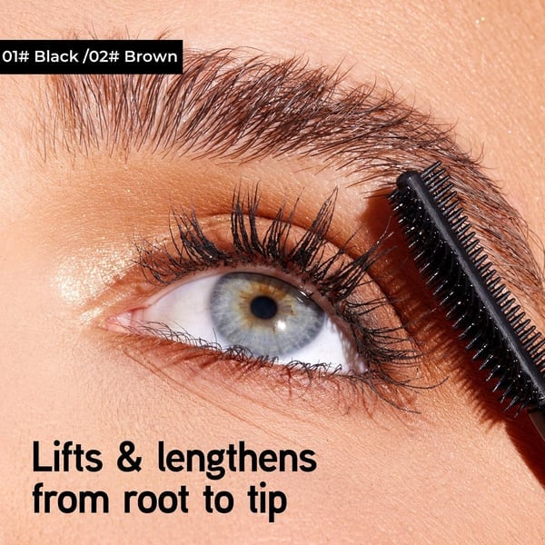 🥳 Kauf 1, erhalte 1 gratis! Duo aus schwarzer und brauner Volumen-Mascara für ein perfektes Wimpern-Make-up