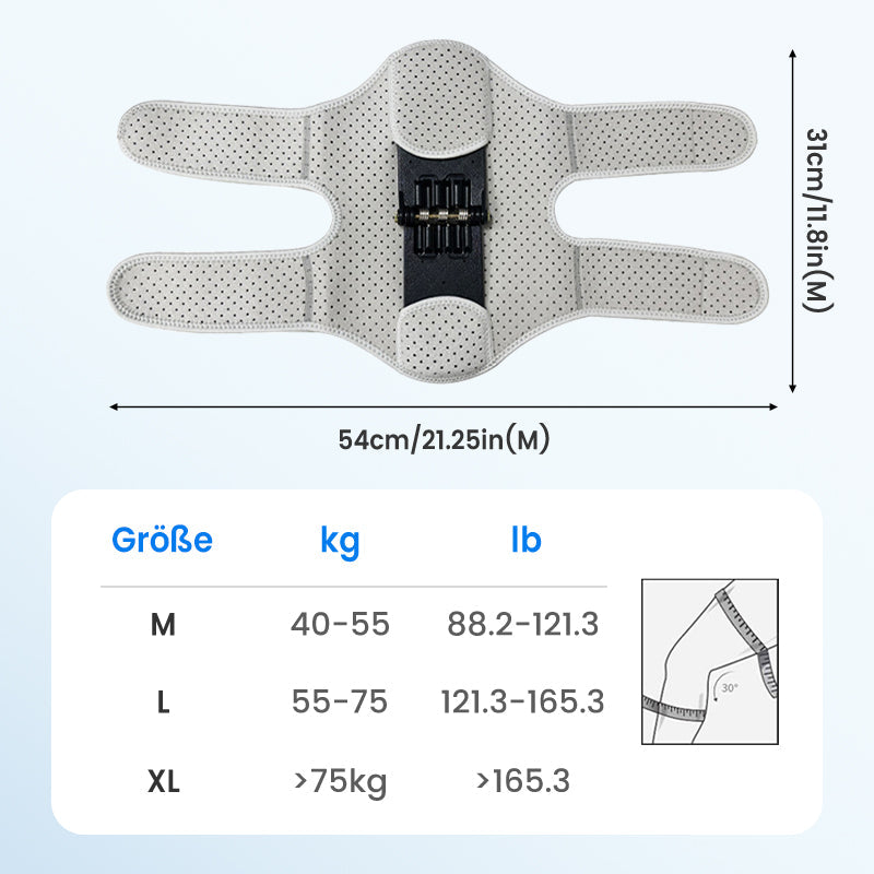 🔥Verstellbarer Booster-Knieschutz – Sommerdeal: Jetzt 50 %!🦵🌞