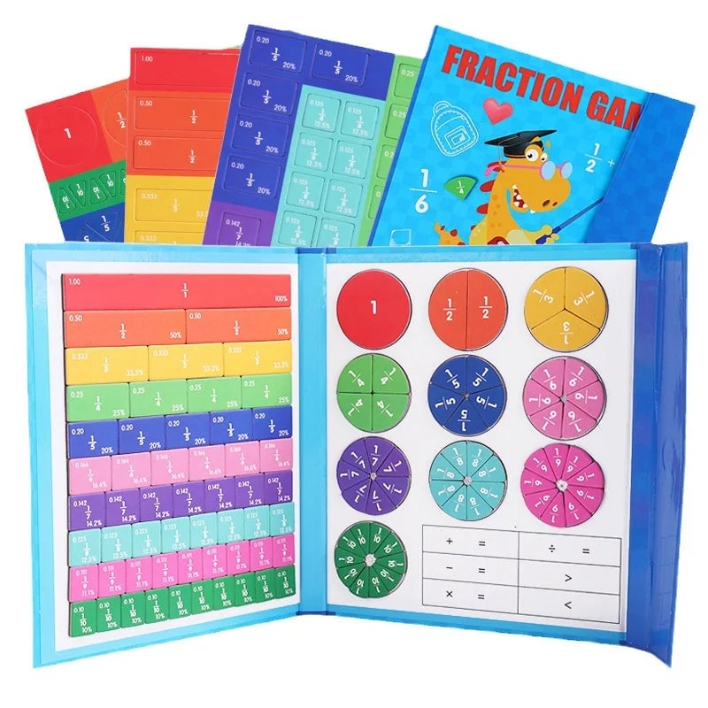🏆HEISSER VERKAUF 30% RABATT💖Magnetisches Bruchbuch-Puzzle für Kinder