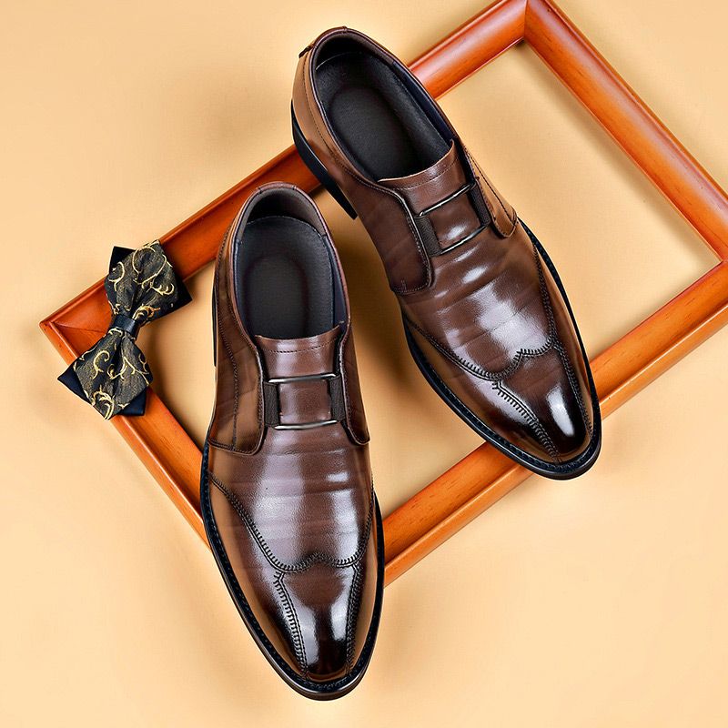 ⏳Zeitlich begrenztes Angebot 50 % Rabatt💥Herrenschuhe für Abendveranstaltungen Hochzeit Feier Büro Herrenschuhe Oxford-Schuhe