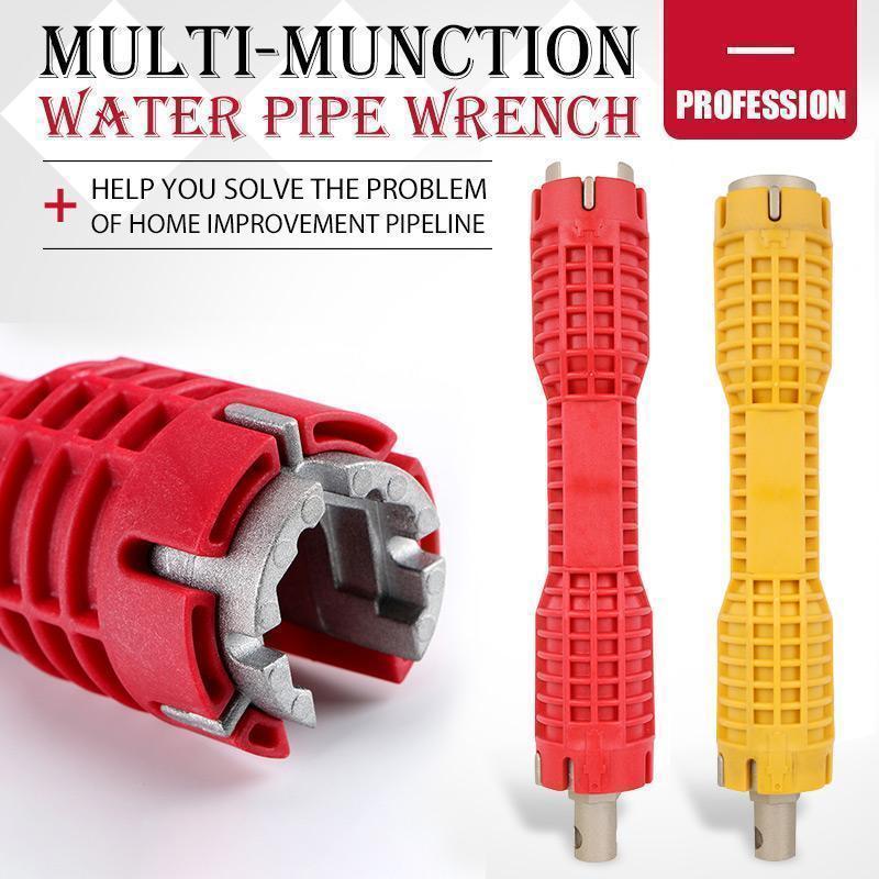 🔧 50% RABATT! 🚰 Multifunktions-Spülbeckenschlüssel – Der Alleskönner für Küche & Bad – Für verrostete Muttern, enge Stellen & Standardgrößen – robust, rutschfest und unverzichtbar im Haushalt 🛠️