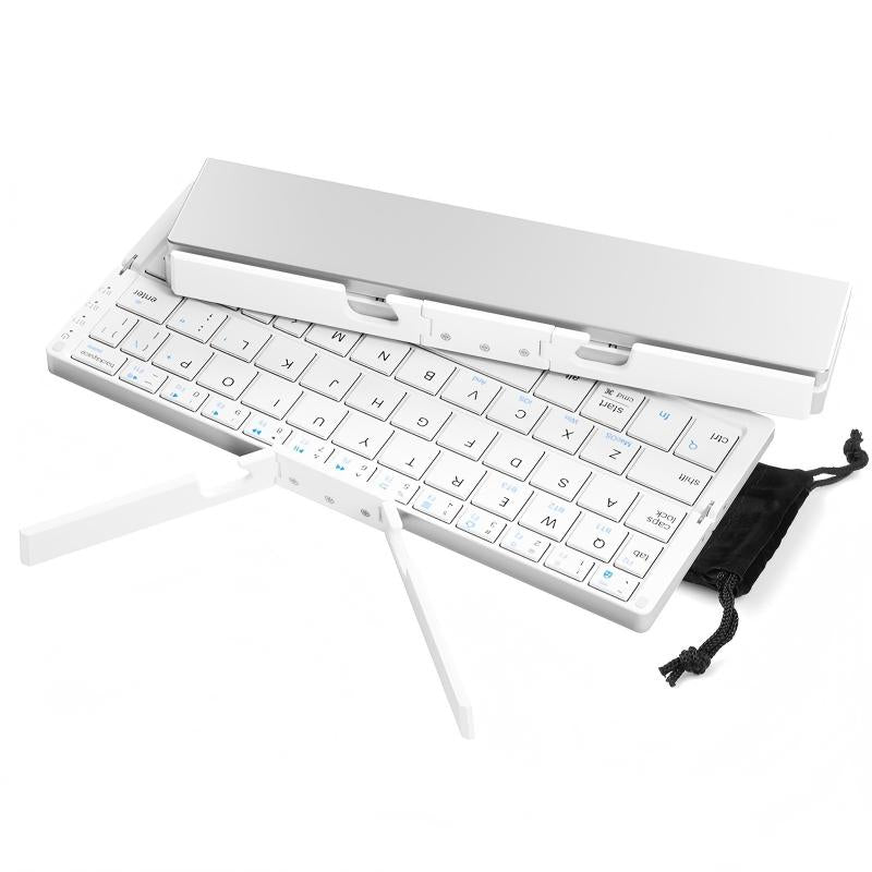 ⌨️📱 Faltbare Bluetooth Tastatur – Kabellos, Mini & Leise, Kompatibel mit Smartphone & iPad