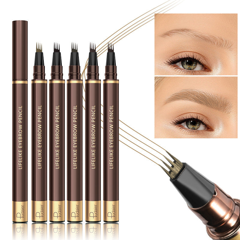 8-teiliges Set mit flüssigem Glitzer-Eyeliner