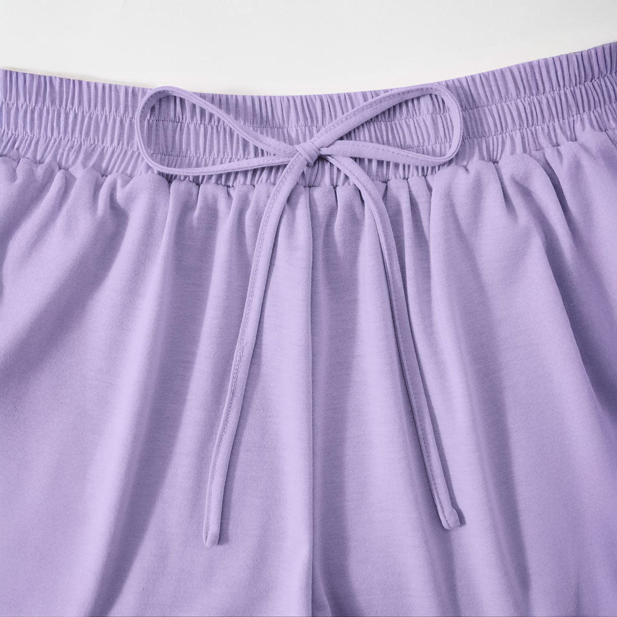 👗🩳 Damen Lounge-Set – Lockeres Oberteil & Shorts, verstellbarer Kordelzug, tiefe Taschen – 50% RABATT! 🔥🌸