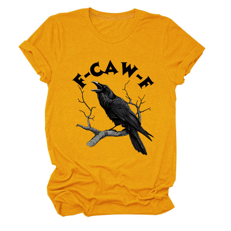 🤩Überraschungspreis: Nur 14,99 £!!🖤🐦‍⬛F-Caw-F Lustiges Krähen-T-Shirt