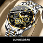 Aus Japan importierte Uhren🔥Wasserdichte römische skelettierte mechanische Herrenuhr
