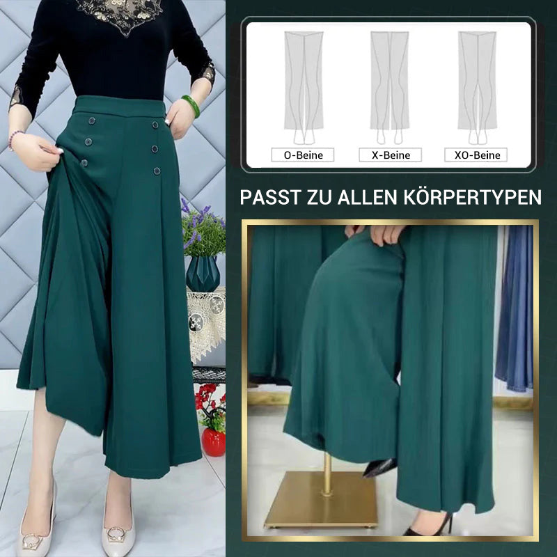 👖 【Heißer Verkauf】 Falten -Weitbeinhosen