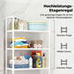 🏠✨ 50% RABATT! Praktisches Aufbewahrungsregal für Bad & Waschküche – Kein Bohren erforderlich – Selbstklebend & robust 🛠️