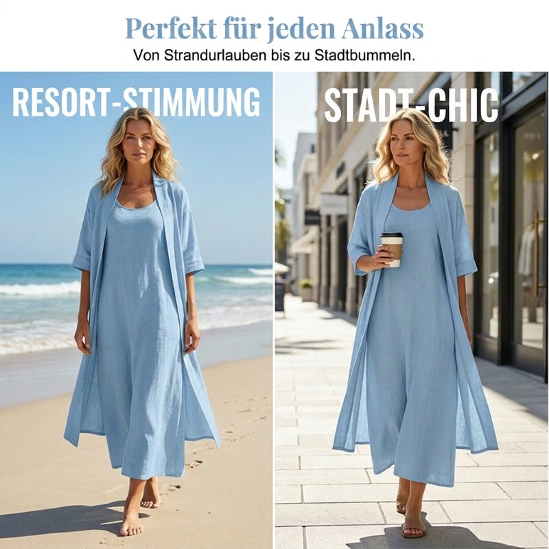 🌿 So bequem wie ein Pyjama – so schick wie ein Strandoutfit! Der perfekte Overall für heiße Tage
