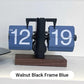 🎁Modern Digital Mechanical Retro Flip Down Clock wіth Internal Gear Operated