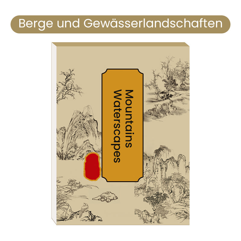 Chinesisch Gemälde weißes Zeichnen Kopieren Album