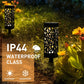 Solar-Gartensteckleuchte – Quadratisches Design, Automatisch & Wasserdicht für Wege & Atmosphäre 🌿💡