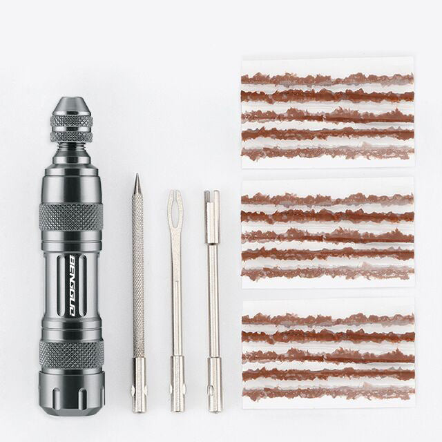 📢📢 50% RABATT! ⏰ Tubeless Tire Repair Kit – Alu-Koffer – Reifenpanne? In Minuten selbst reparieren. 🔧⚡