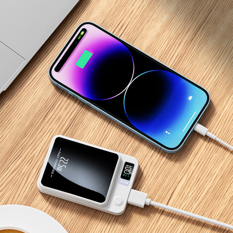 🔋10000 mAh 22.5 W ultradünne Schnelllade-Powerbank⚡ Super kompakt, super schnell – dein perfekter Begleiter unterwegs! 📱🔥