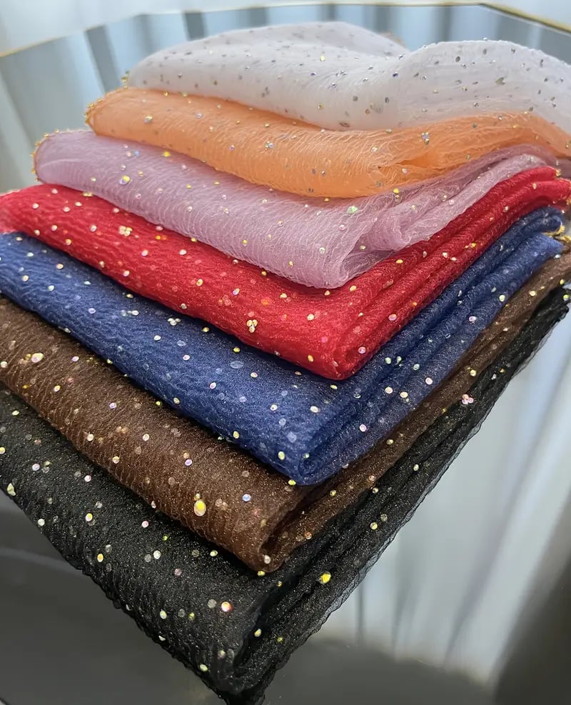 Kopftuch mit Glitzerdetails für Damen