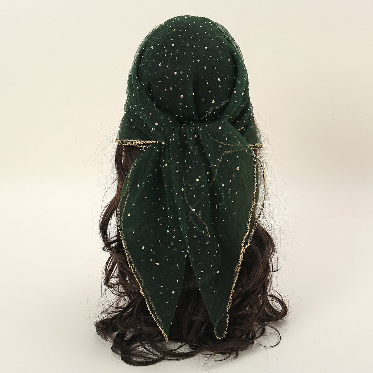 Kopftuch mit Glitzerdetails für Damen