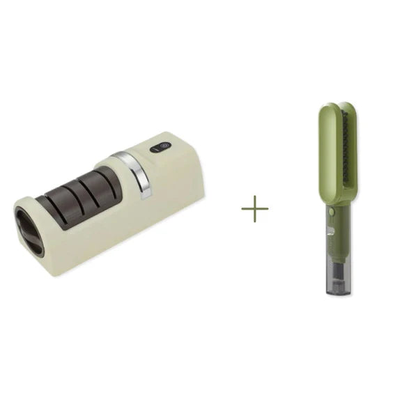 📢📢50 % Rabatt!! ⏰ Automatischer Küchenmesserschärfer – Schnell & Sicher, 3-Stufen-Schärfsystem & Kompaktes Design ✨